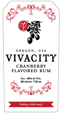 Cranberry Rum Label Front-01